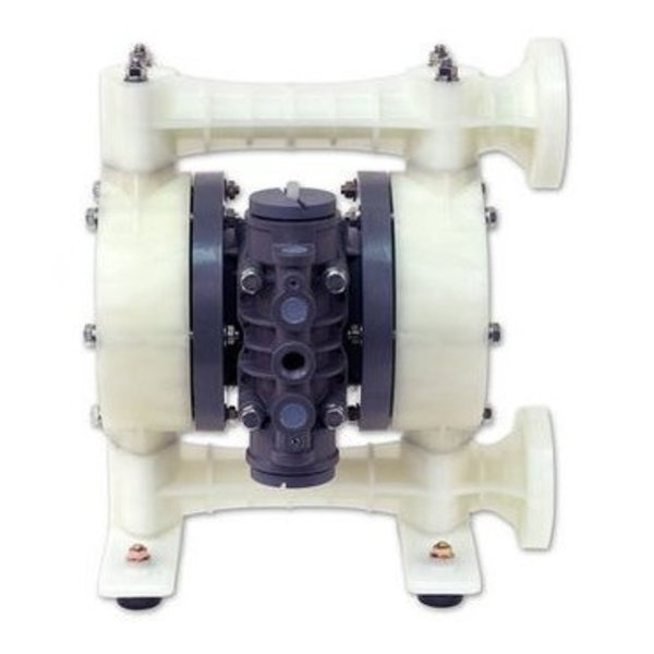 Yamada Pump, Model 854175 NDP-25 Series, Air Operated Double Diaphragm Pump, PTFE Diaphragm,  NDP-25BPT-PP